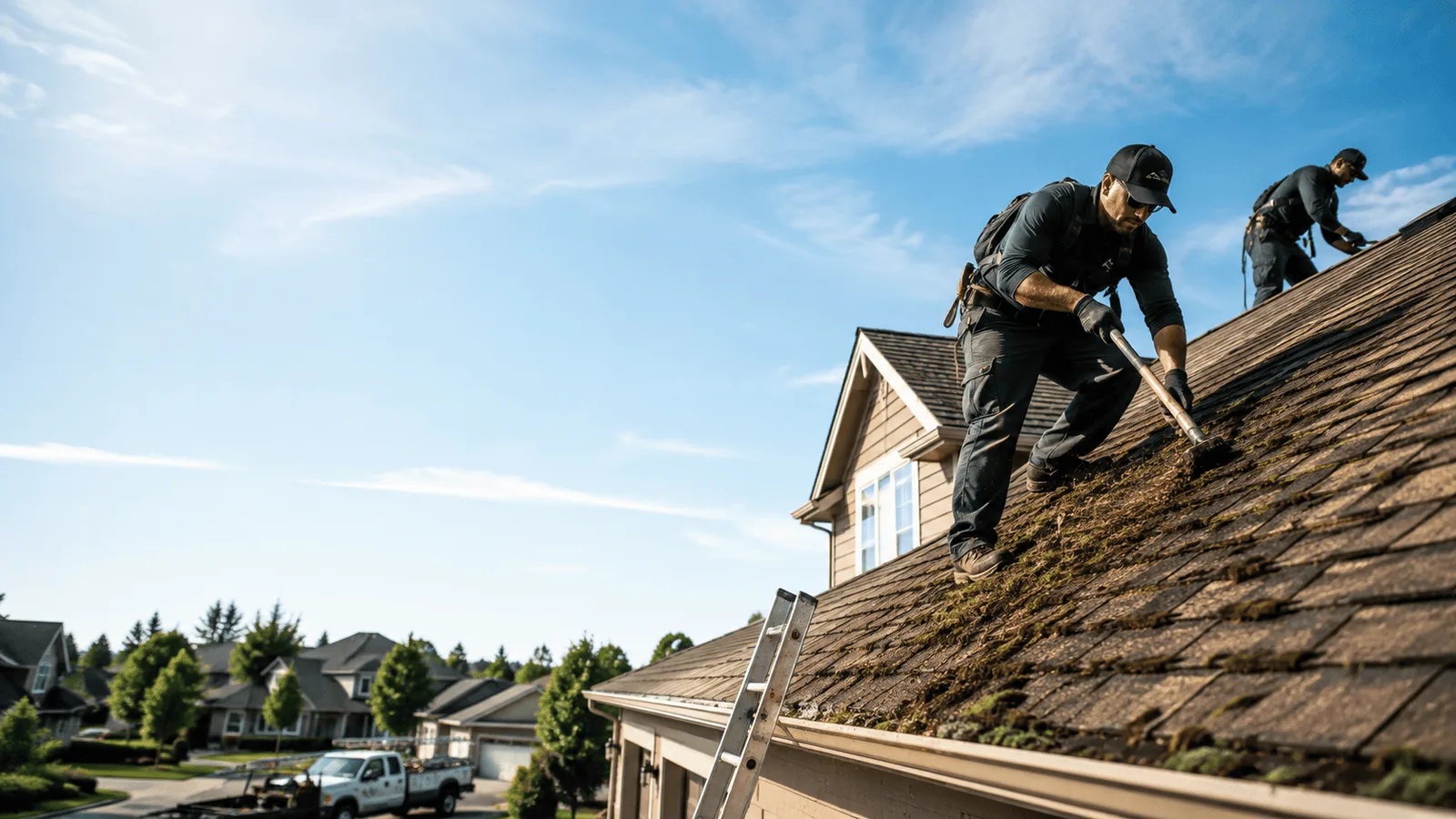 Roof Moss Removal in Otisco, IN near me